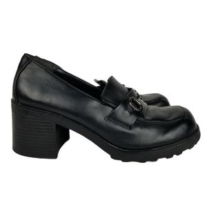 Lower East Side VINTAGE 90's Chunky Heel Loafer